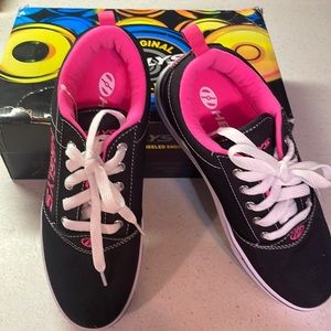 Heelys Black and Pink Girls' Skate Shoes